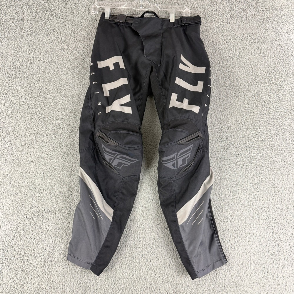 Fly Racing F-16 Pants Mens 28 Black Motocross Dirt Bike Riding Gear MX
